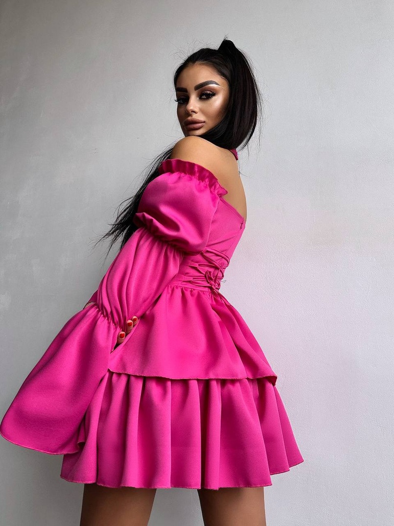 Сукня з чокером  | PUSHKA SHOP