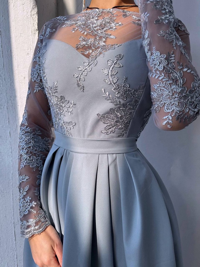 Сукня максі з мереживом  Сукня максі з мереживом  | PUSHKA SHOP