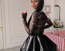 Комплект : мереживне боді + спідниця балон  | PUSHKA SHOP