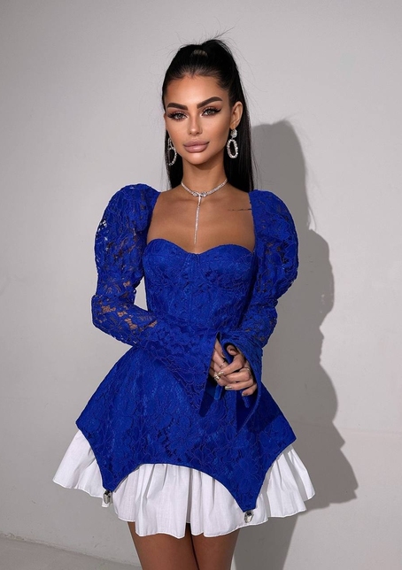 Мереживна сукня з чашечками  Мереживна сукня з чашечками  | PUSHKA SHOP