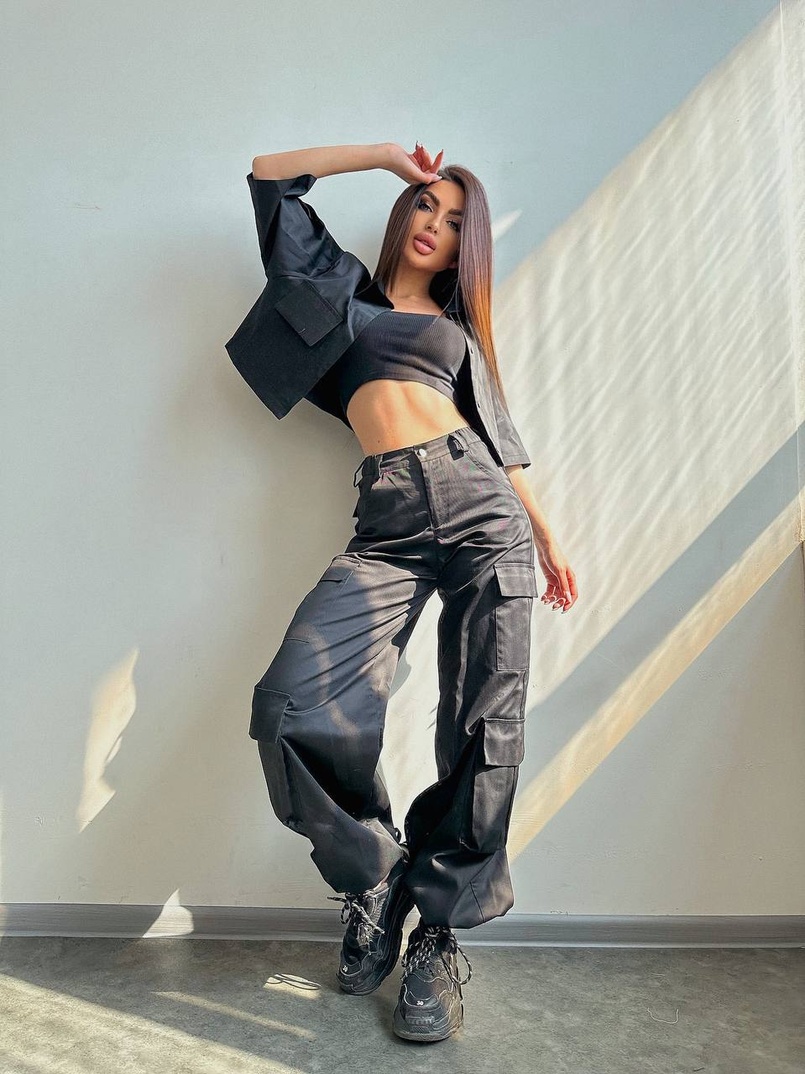 Комплект:  сорочка та штани карго Комплект:  сорочка та штани карго | PUSHKA SHOP