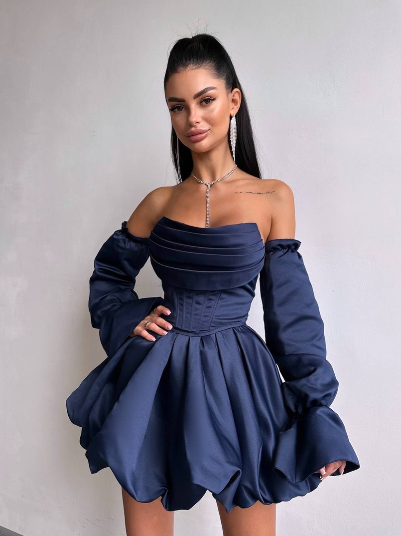 Комплект : корсет з рукавами  + спідниця балон  | PUSHKA SHOP