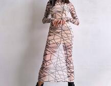 Сукня міді з принтом  Сукня міді з принтом  | PUSHKA SHOP