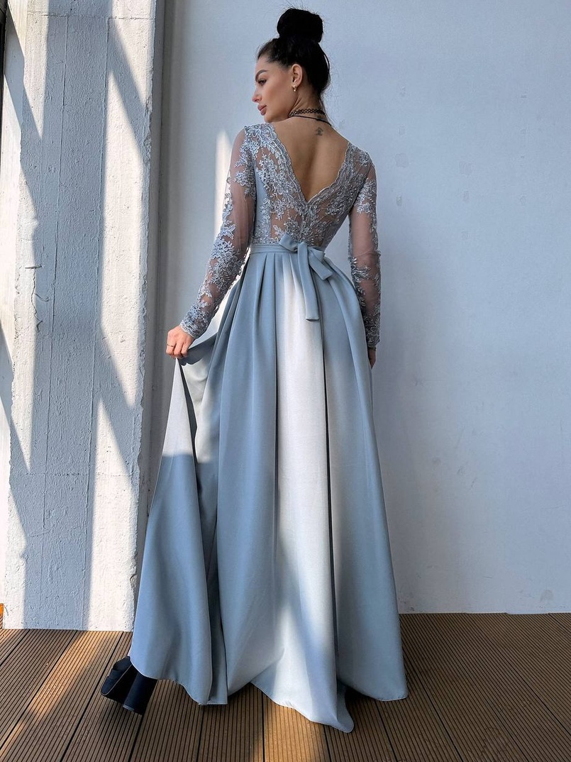 Сукня максі з мереживом  Сукня максі з мереживом  | PUSHKA SHOP