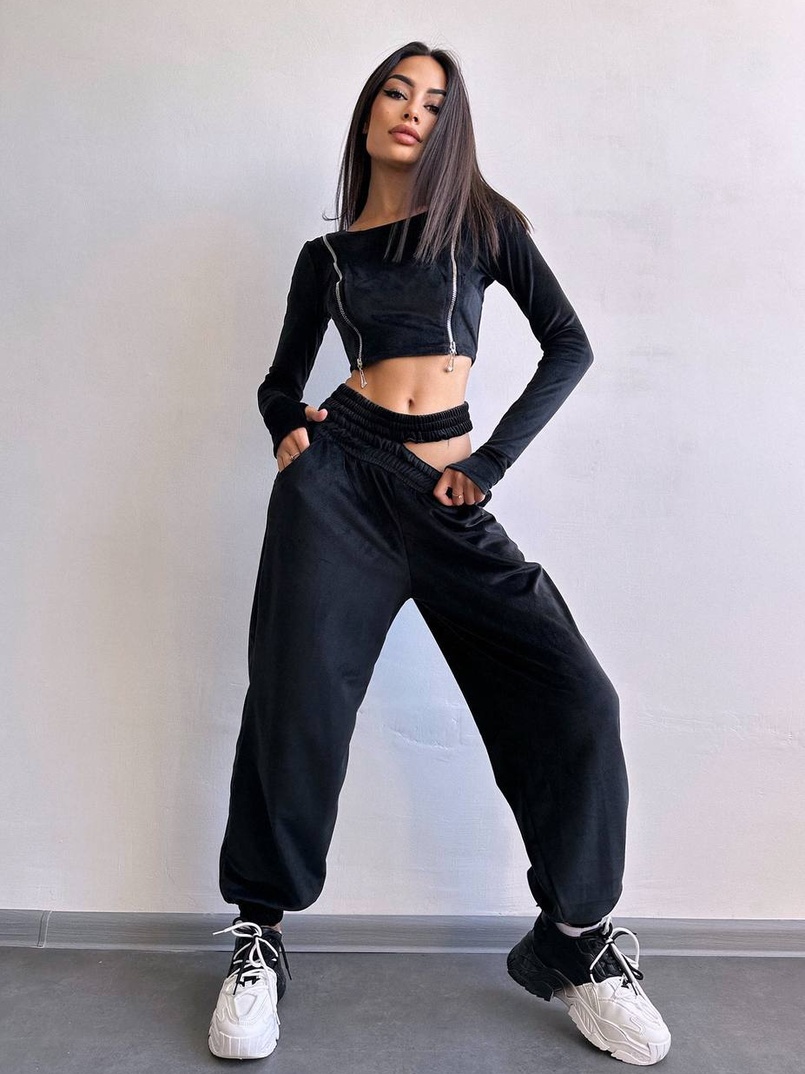 Велюровий комплект  | PUSHKA SHOP