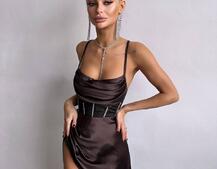 Комплект: корсет, декорований стразами + спідниця максі з драпіруванням  Комплект: корсет, декорований стразами + спідниця максі з драпіруванням  | PUSHKA SHOP