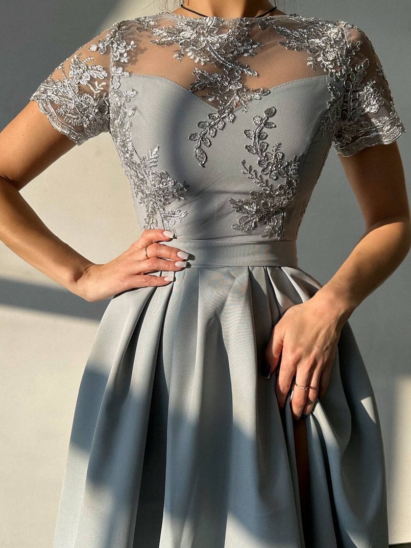 Сукня максі з мереживом  Сукня максі з мереживом  | PUSHKA SHOP