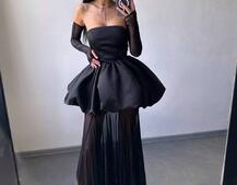 Вишуканий комплект із сукні та спідниці із сітки ✨ | PUSHKA SHOP