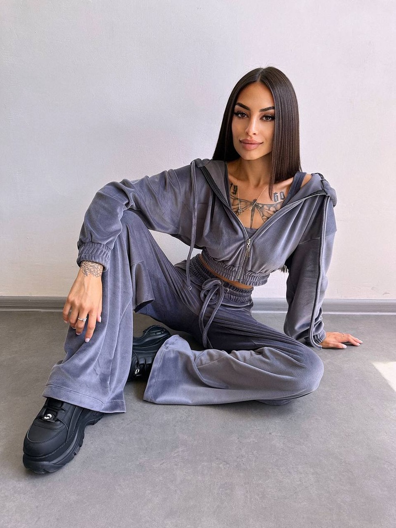 Велюровий комплект трійка  Велюровий комплект трійка  | PUSHKA SHOP