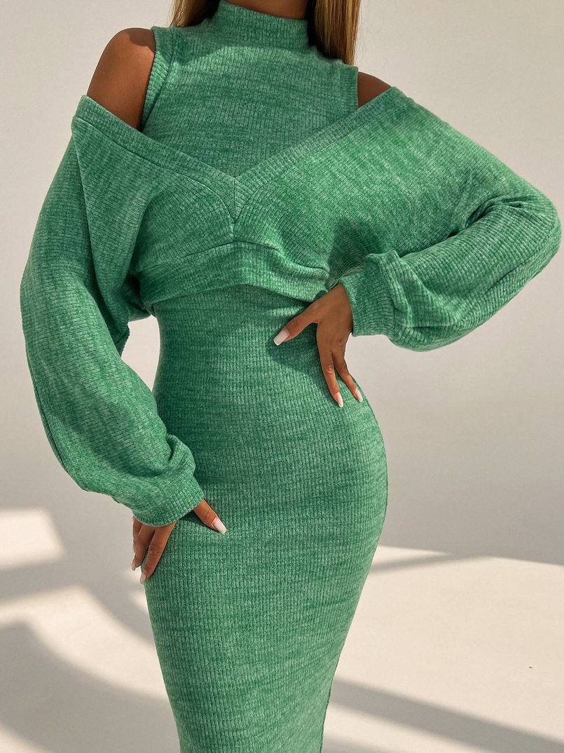 Трикотажна сукня-двійка Трикотажна сукня-двійка | PUSHKA SHOP