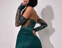 Мереживний комплект: корсет + спідниця   Мереживний комплект: корсет + спідниця   | PUSHKA SHOP