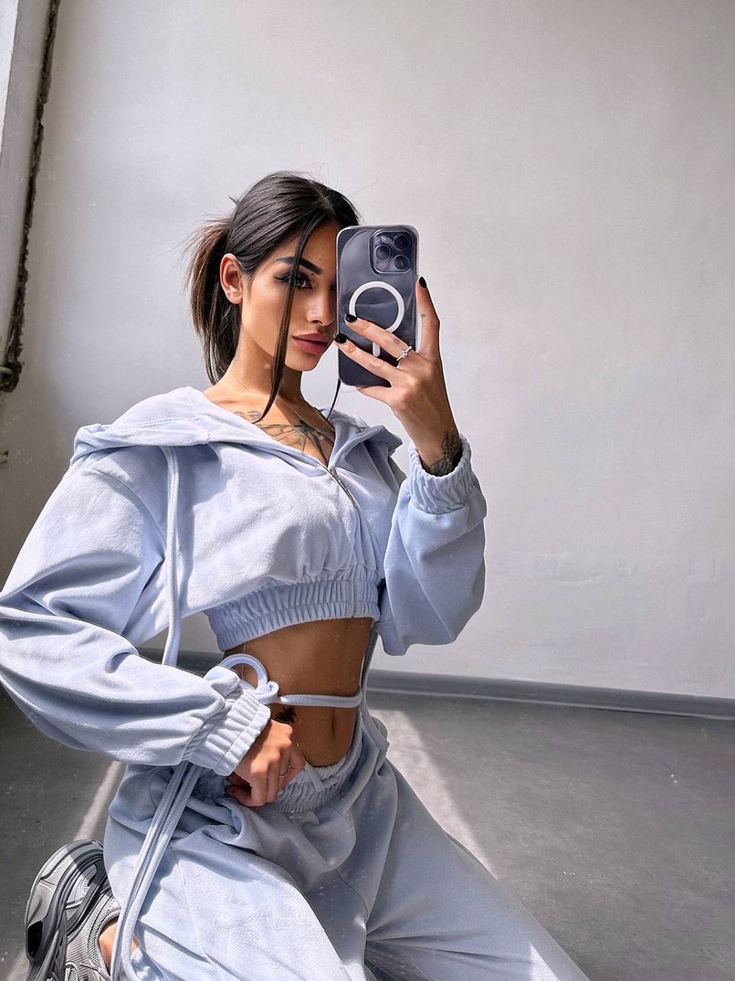 Велюровий комплект  | PUSHKA SHOP