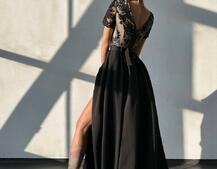 Сукня максі з мереживом  Сукня максі з мереживом  | PUSHKA SHOP