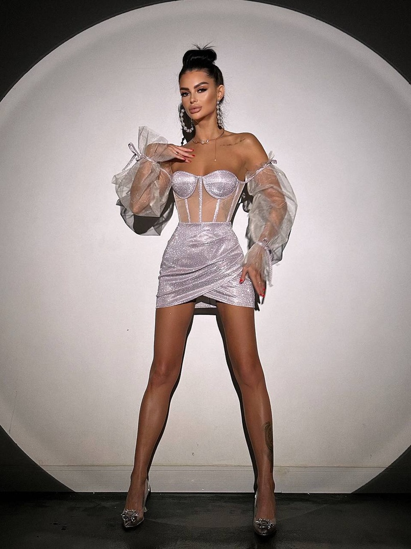 Сяючий комплект: корсет + спідниця  Сяючий комплект: корсет + спідниця  | PUSHKA SHOP