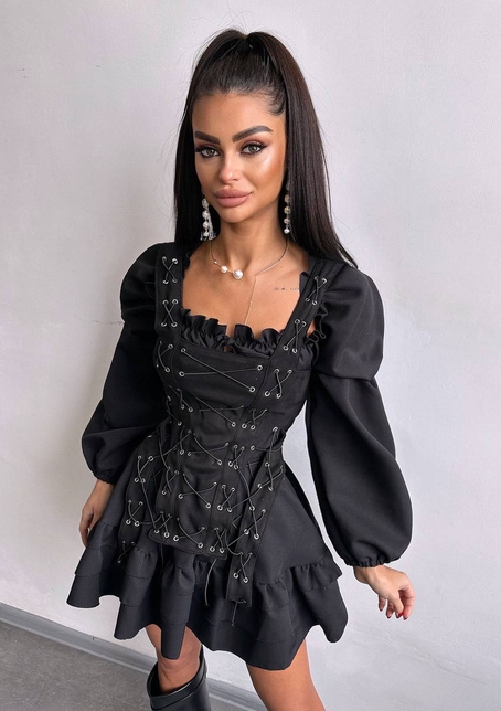 Комплект: сукня + корсет  | PUSHKA SHOP