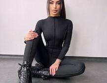 Трикотажний комбінезон у стилі «Печворк» Трикотажний комбінезон у стилі «Печворк» | PUSHKA SHOP