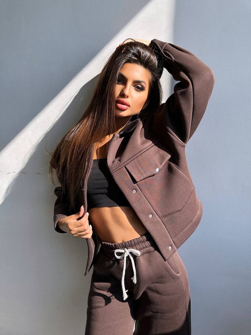 Комплект: тепла сорочка на кнопках + джоггери Комплект: тепла сорочка на кнопках + джоггери | PUSHKA SHOP