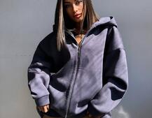 Трендове худі over size із сяючими стразами  | PUSHKA SHOP