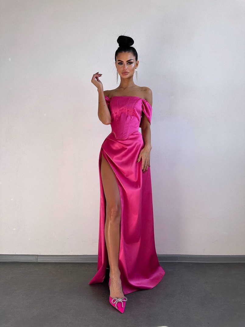 Комплект: корсет + спідниця максі з драпіруванням   | PUSHKA SHOP