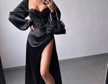 Комплект : корсет + спідниця максі | PUSHKA SHOP