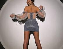 Сяючий комплект: корсет + спідниця  Сяючий комплект: корсет + спідниця  | PUSHKA SHOP