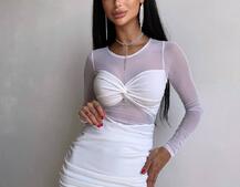 Сукня з драпіруванням  Сукня з драпіруванням  | PUSHKA SHOP