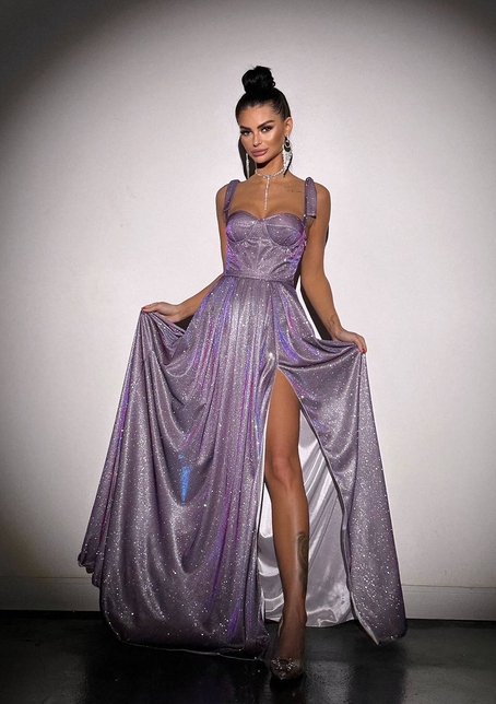 ✨Блискуча сукня максі з чашечками ✨ | PUSHKA SHOP