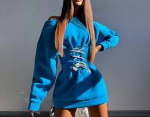 Тепле затишне худі over-size на флісі + корсет на шнурівці Можна носити з корсетом та без Тепле затишне худі over-size на флісі + корсет на шнурівці Можна носити з корсетом та без | PUSHKA SHOP