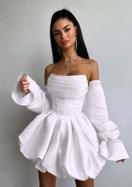 Комплект : корсет з рукавами  + спідниця балон  | PUSHKA SHOP