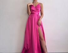 Атласна сукня максі  Атласна сукня максі  | PUSHKA SHOP