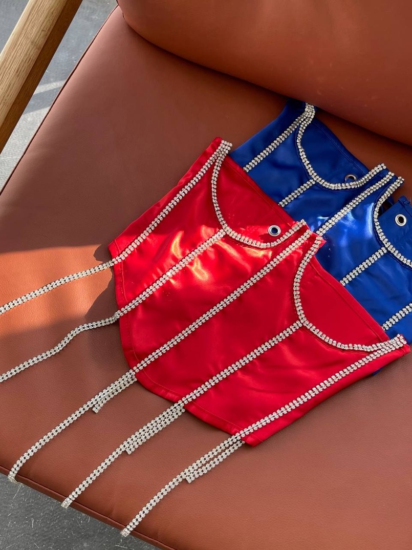 Корсет декорований стразами Ручна робота! Корсет декорований стразами Ручна робота! | PUSHKA SHOP