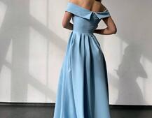 Сукня максі  з розрізом на спідниці  Сукня максі  з розрізом на спідниці  | PUSHKA SHOP