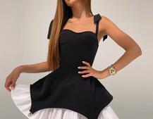 Сукня з чашечками та елементами корсету  Сукня з чашечками та елементами корсету  | PUSHKA SHOP