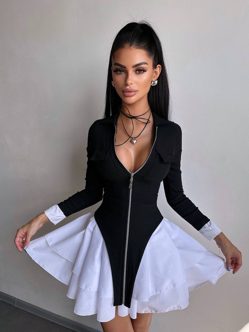 Сукня із пишною спідницею Сукня із пишною спідницею | PUSHKA SHOP