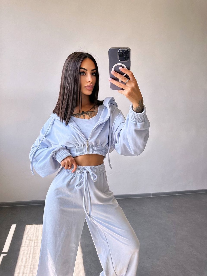 Велюровий комплект трійка  Велюровий комплект трійка  | PUSHKA SHOP