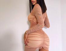 Міні сукня з драпіруванням   Міні сукня з драпіруванням   | PUSHKA SHOP