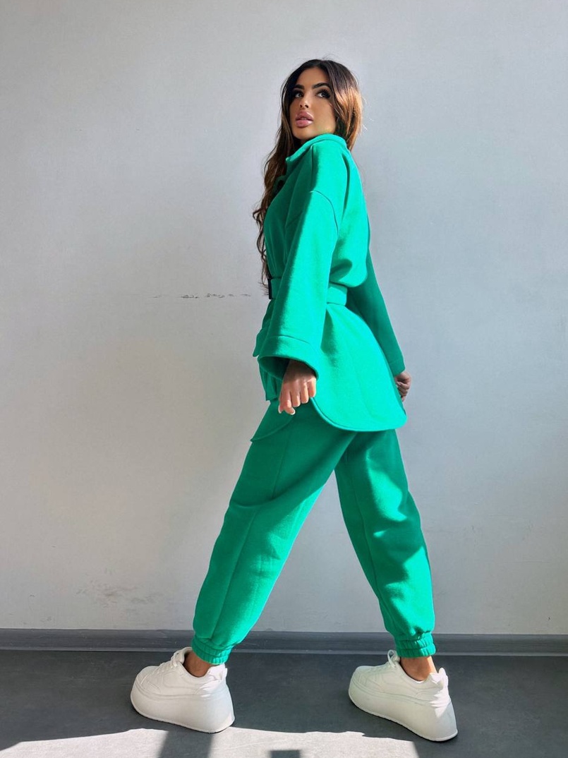 Комплект: тепла сорочка на кнопках + джоггери Комплект: тепла сорочка на кнопках + джоггери | PUSHKA SHOP