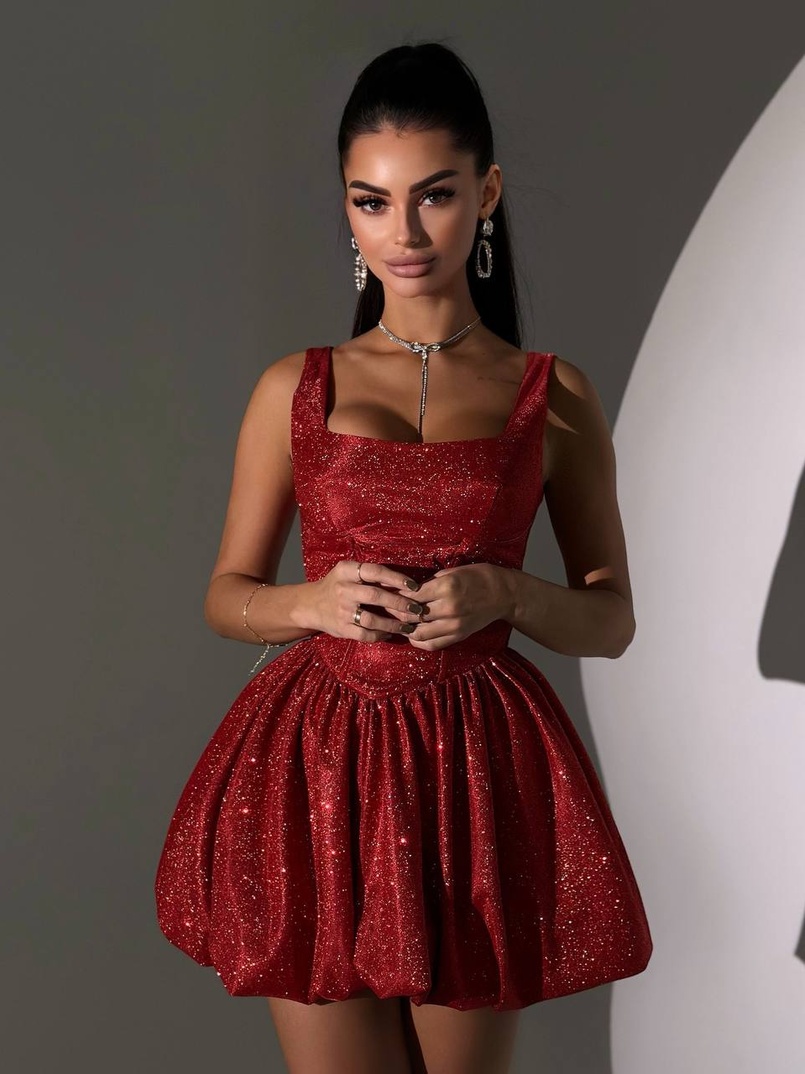 Сяюча корсетна сукня міні Сяюча корсетна сукня міні | PUSHKA SHOP