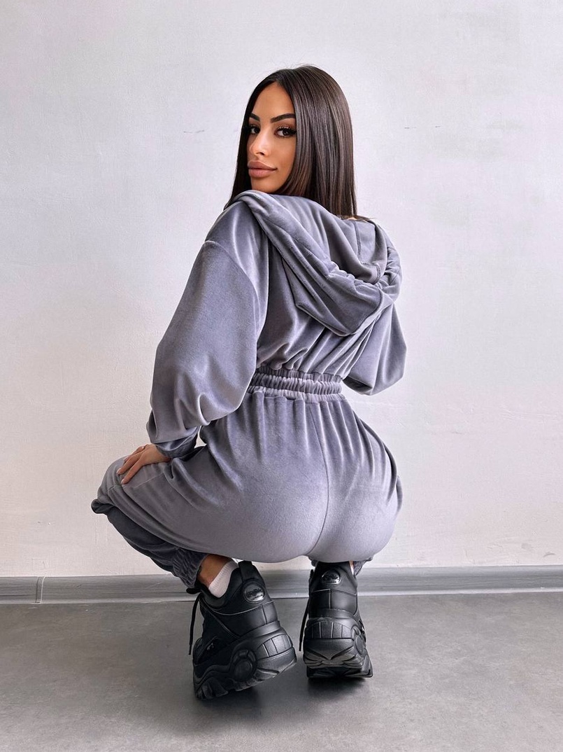 Велюровий комбінезон   Велюровий комбінезон   | PUSHKA SHOP