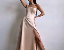 Корсетна сукня міді  | PUSHKA SHOP