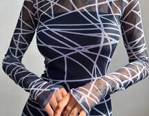 Сукня міді з принтом  Сукня міді з принтом  | PUSHKA SHOP