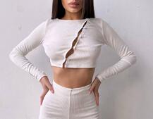 Комплект : штани кльош і топ на ґудзиках   Комплект : штани кльош і топ на ґудзиках   | PUSHKA SHOP