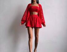 Мереживний комплект трійка  Мереживний комплект трійка  | PUSHKA SHOP