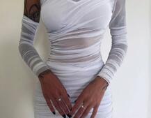 Міні сукня з драпіруванням   Міні сукня з драпіруванням   | PUSHKA SHOP