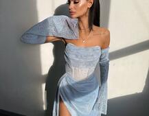 Комплект: корсет з рукавами + спідниця максі Комплект: корсет з рукавами + спідниця максі | PUSHKA SHOP