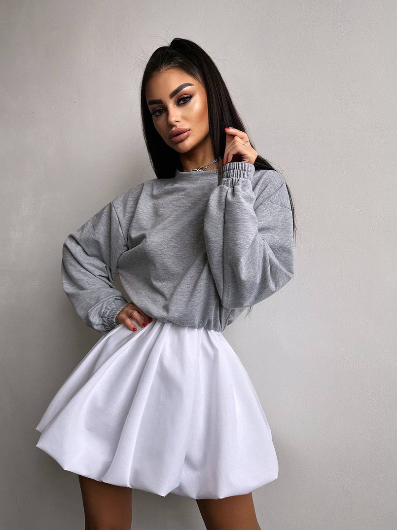 Комплект: спідниця + світшот Комплект: спідниця + світшот | PUSHKA SHOP