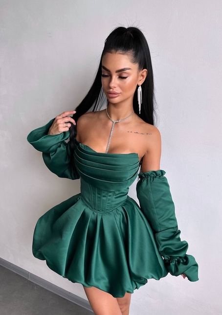 Комплект : корсет з рукавами  + спідниця балон  | PUSHKA SHOP