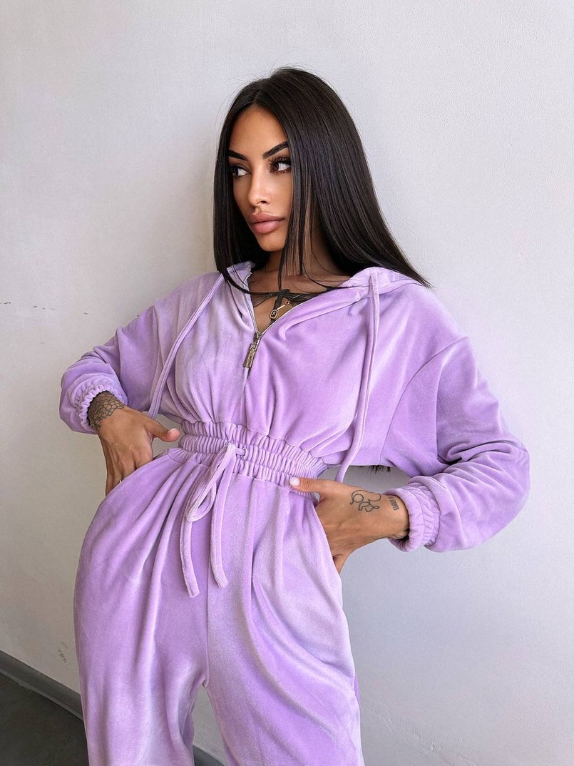 Велюровий комбінезон   Велюровий комбінезон   | PUSHKA SHOP