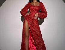 Сяючий комплект: корсет + спідниця  максі з драпіруванням Сяючий комплект: корсет + спідниця  максі з драпіруванням | PUSHKA SHOP