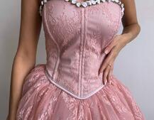 Романтичний комплект із корсета та мереживної спідниці ✨ | PUSHKA SHOP
